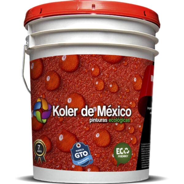 Impermeabilizante Rojo Calidad 7 Años Acrilico